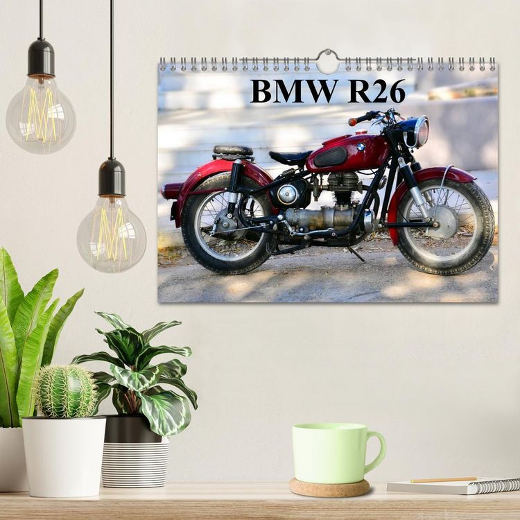Produktbild: BMW R26 (Wandkalender 2025 DIN A4 quer), CALVENDO Monatskalender