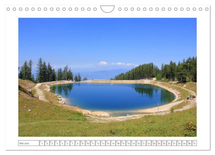Produktbild: K&auml;rnten - Das Wanderparadies im S&uuml;den &Ouml;sterreichs (Wandkalender 2026 DIN A4 quer), CALVENDO Monatskalender