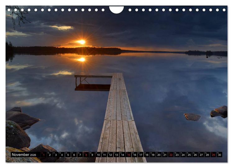 Produktbild: Reiseland Schweden (Wandkalender 2026 DIN A4 quer), CALVENDO Monatskalender