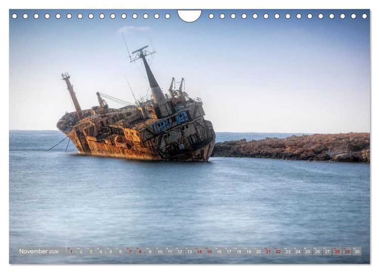 Produktbild: Zypern Geheimnisvolle Insel (Wandkalender 2026 DIN A4 quer), CALVENDO Monatskalender