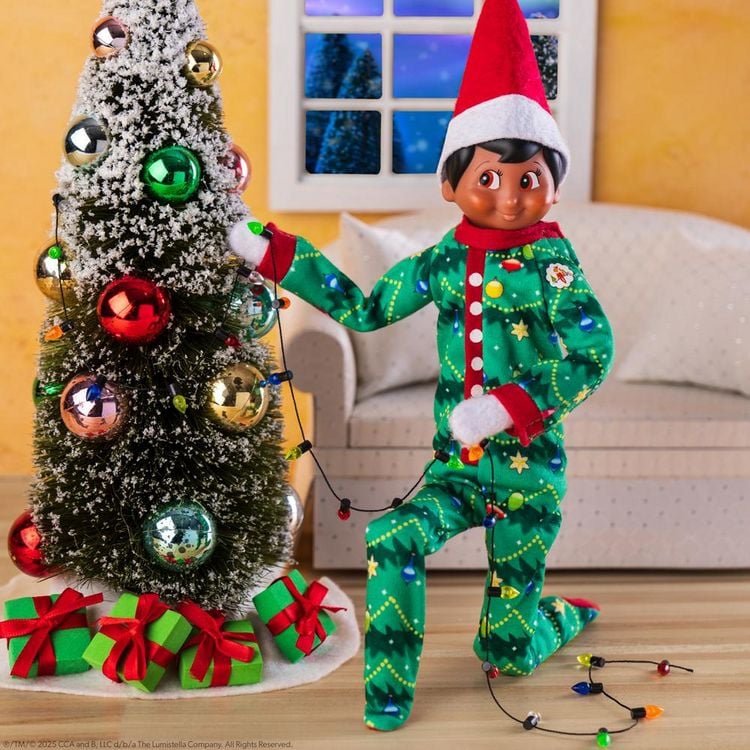 Produktbild: The Elf on the Shelf&reg; Claus Couture&reg; Onesie Weihnachtslichter