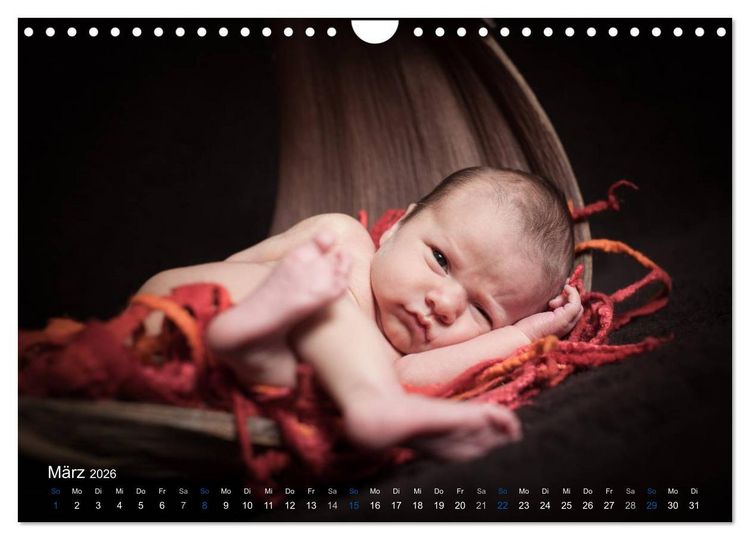 Produktbild: Baby - s&uuml;&szlig;e Tr&auml;ume (Wandkalender 2026 DIN A4 quer), CALVENDO Monatskalender