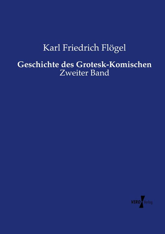 Produktbild: Geschichte des Grotesk-Komischen