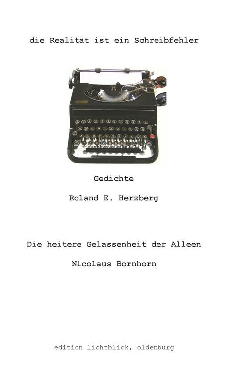 Produktbild: Die Realit&auml;t ist ein Schreibfehler
