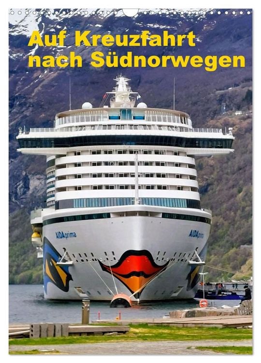 Produktbild: Auf Kreuzfahrt nach S&uuml;dnorwegen (Wandkalender 2027 DIN A3 hoch), CALVENDO Monatskalender