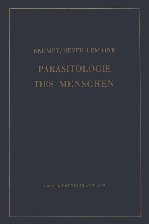 Produktbild: Praktischer Leitfaden der Parasitologie des Menschen