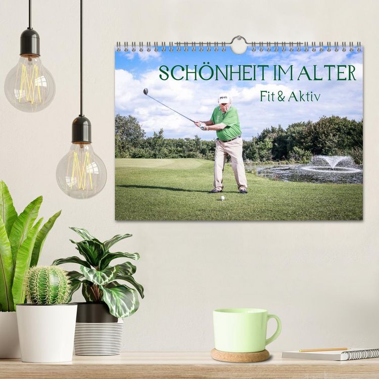 Produktbild: "Sch&ouml;nheit im Alter" - Fit und Aktiv (Wandkalender 2026 DIN A4 quer), CALVENDO Monatskalender