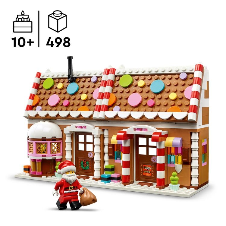 Produktbild: LEGO Weihnachtliches Lebkuchenhaus Modellbau Kinderspielzeug 40809
