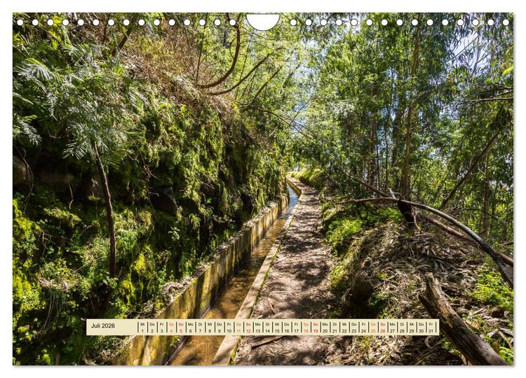 Produktbild: Auf Schusters Rappen... Madeira (Wandkalender 2026 DIN A4 quer), CALVENDO Monatskalender