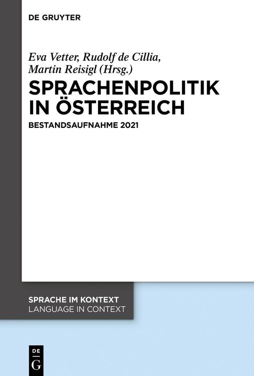 Produktbild: Sprachenpolitik in &Ouml;sterreich