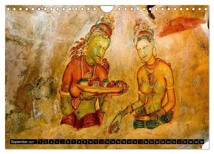 Produktbild: Sri Lanka - Highlights (Wandkalender 2027 DIN A4 quer), CALVENDO Monatskalender