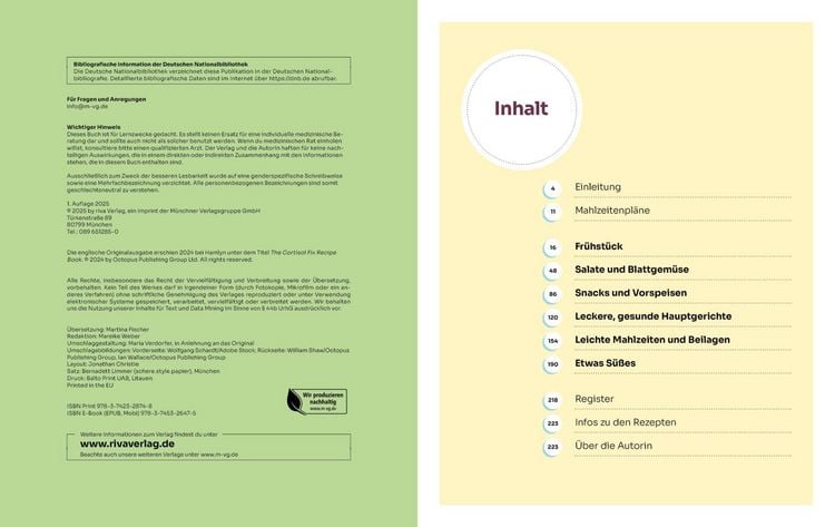 Produktbild: Cortisol-Balance-Kochbuch