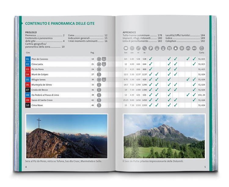 Produktbild: KOMPASS guida escursionistica Val Badia, Eccezionali Dolomiti, 50 itinerari