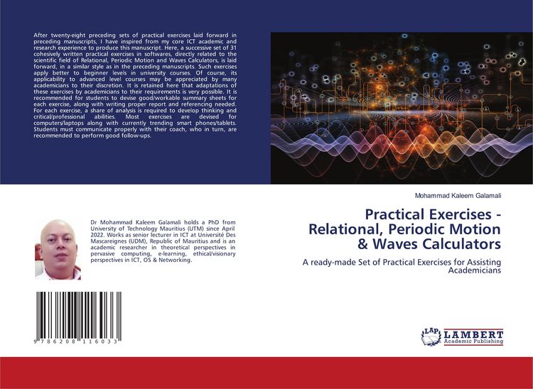Produktbild: Practical Exercises - Relational, Periodic Motion & Waves Calculators