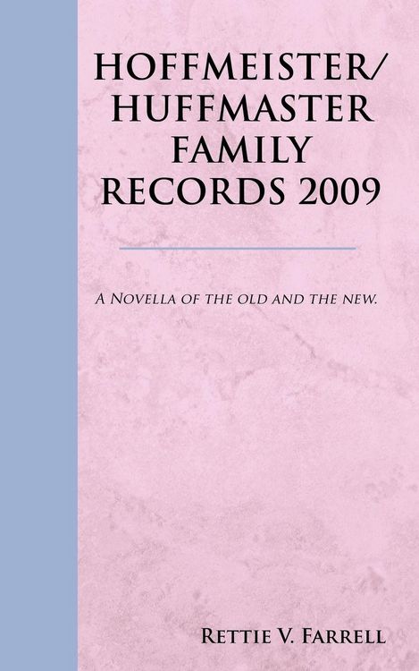 Produktbild: Hoffmeister/huffmaster Family Records 2009