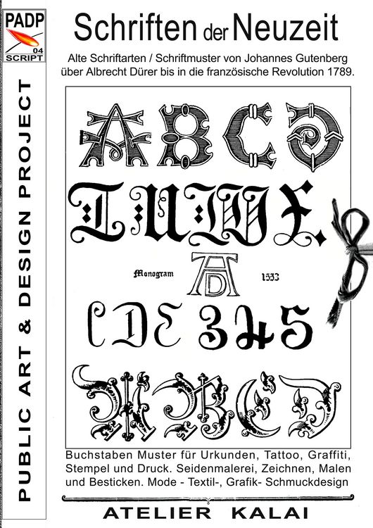 Produktbild: PADP-Script 004: Schriften der Neuzeit