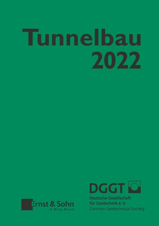 Produktbild: Taschenbuch f&uuml;r den Tunnelbau 2022