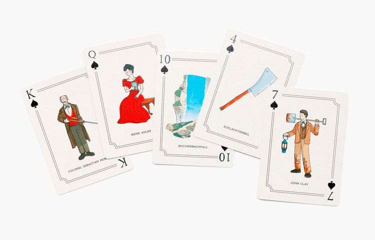 Produktbild: Sherlock Holmes Spielkarten