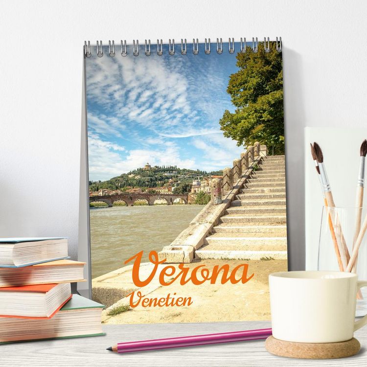 Produktbild: Verona Venetien (Tischkalender 2026 DIN A5 hoch), CALVENDO Monatskalender