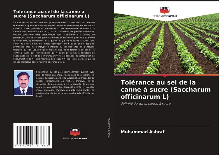 Produktbild: Tol&eacute;rance au sel de la canne &agrave; sucre (Saccharum officinarum L)