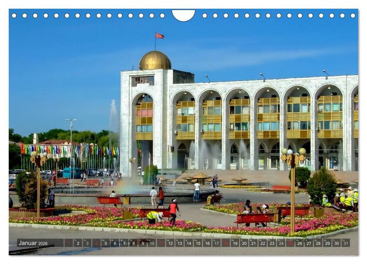 Produktbild: Eine Reise durch Kirgistan (Wandkalender 2026 DIN A4 quer), CALVENDO Monatskalender