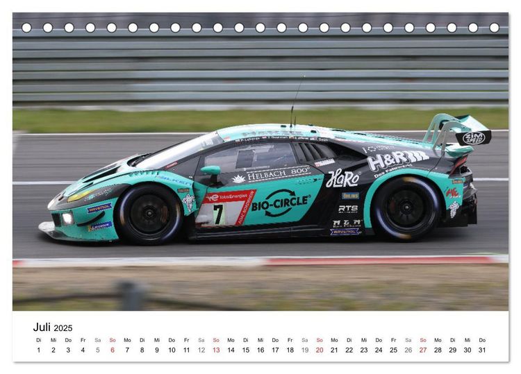 Produktbild: Motorsport aus Sant&rsquo;Agata (Tischkalender 2025 DIN A5 quer), CALVENDO Monatskalender