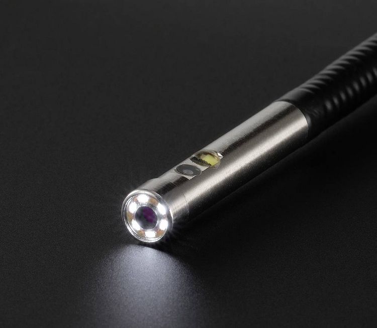 Produktbild: VOLTCRAFT BS-27+IP WIFI Endoskop Sonden-&Oslash;: 5.5mm Sonden-L&auml;nge: 1m