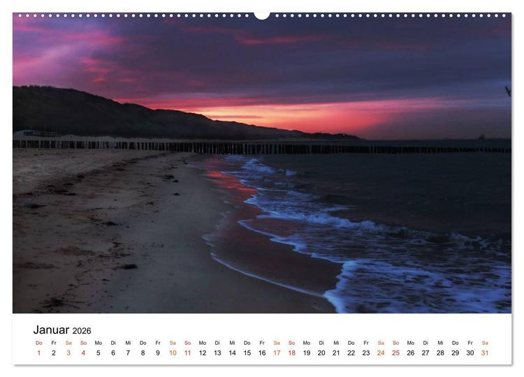 Produktbild: Wieder an der Nordsee (hochwertiger Premium Wandkalender 2026 DIN A2 quer), Kunstdruck in Hochglanz