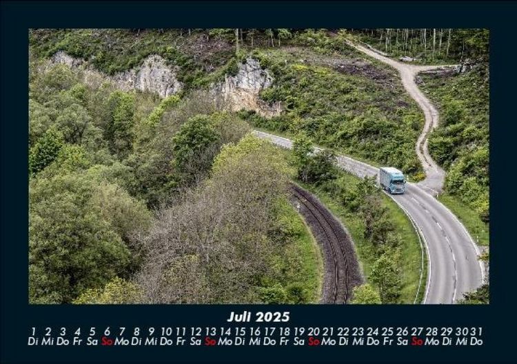 Produktbild: Landschaftskalender 2025 Fotokalender DIN A5