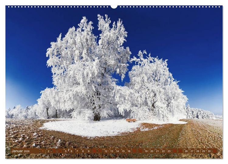 Produktbild: Landschaften im Altm&uuml;hltal (hochwertiger Premium Wandkalender 2026 DIN A2 quer), Kunstdruck in Hochglanz