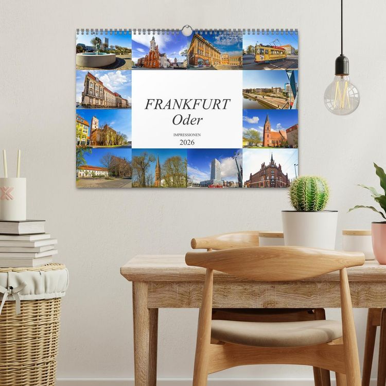 Produktbild: Frankfurt Oder Impressionen (Wandkalender 2026 DIN A3 quer), CALVENDO Monatskalender