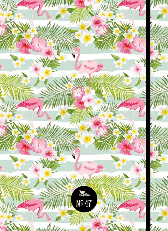 Produktbild: Notizbuch No. 47 - Flamingos