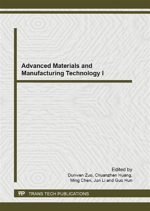 Produktbild: Advanced Materials and Manufacturing Technology I