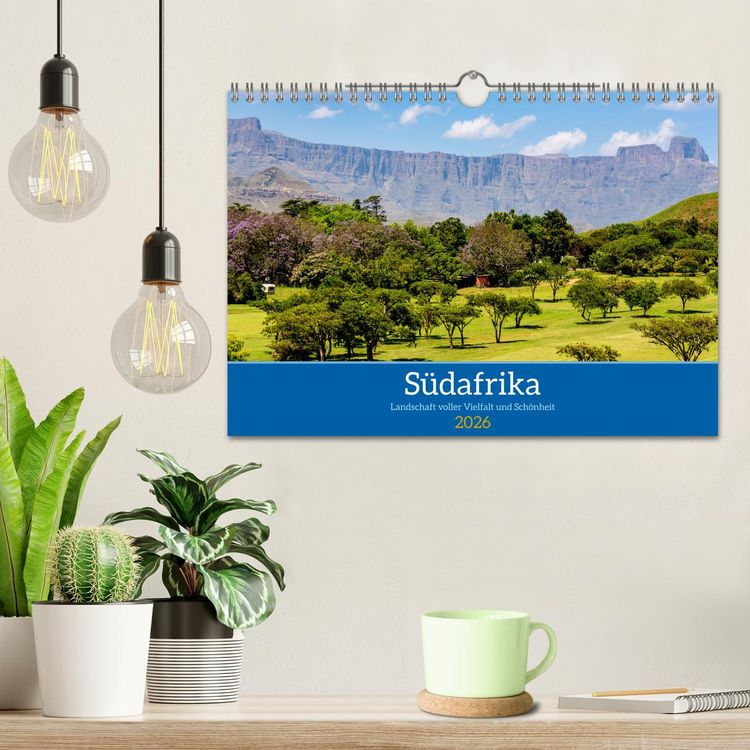 Produktbild: S&uuml;dafrika - Landschaft voller Vielfalt und Sch&ouml;nheit (Wandkalender 2026 DIN A4 quer), CALVENDO Monatskalender