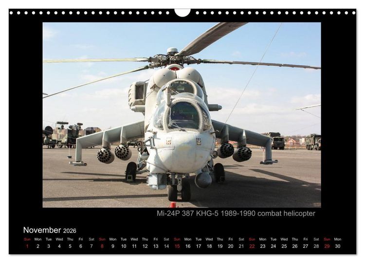Produktbild: Airplanes and Helicopters of NVA 1957 - 1991 (Wall Calendar 2026 DIN A3 landscape), CALVENDO 12 Month Wall Calendar