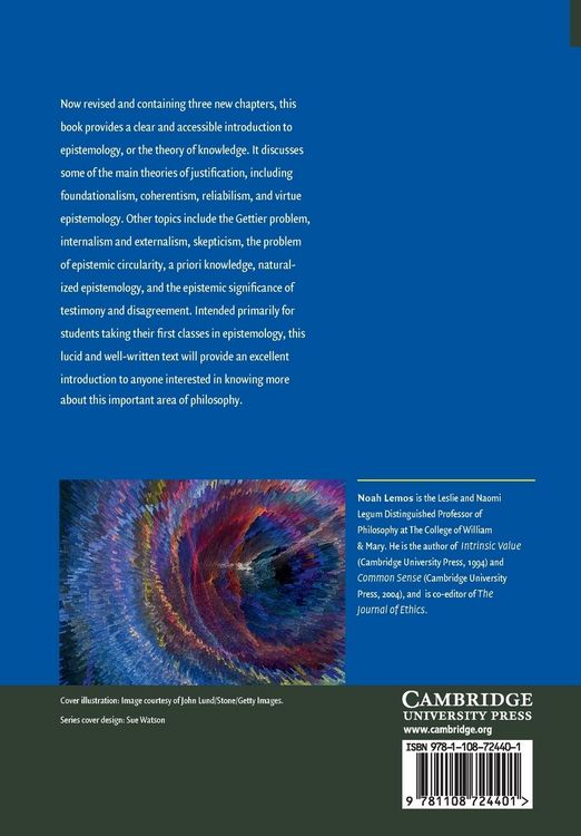 Produktbild: An Introduction to the Theory of Knowledge