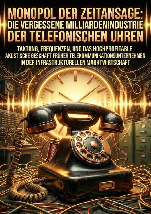 Produktbild: Monopol der Zeitansage: Die vergessene Milliardenindustrie der telefonischen Uhren