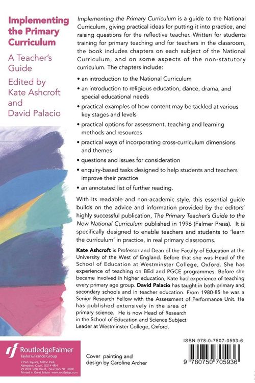 Produktbild: Implementing the Primary Curriculum