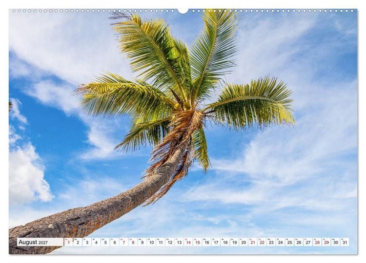 Produktbild: Summer Paradise Fiji (Wandkalender 2027 DIN A2 quer), CALVENDO Monatskalender