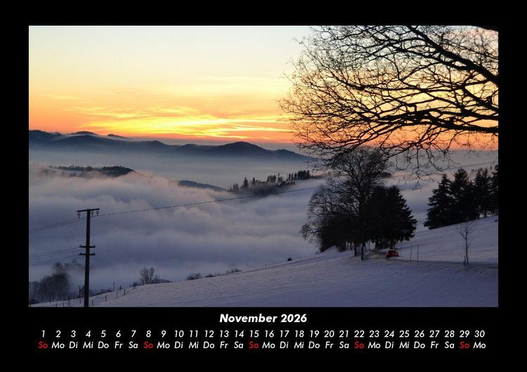 Produktbild: Sonnenunterg&auml;nge 2026 Fotokalender DIN A3
