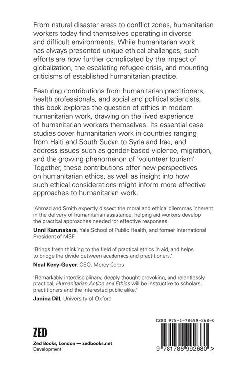 Produktbild: Humanitarian Action and Ethics