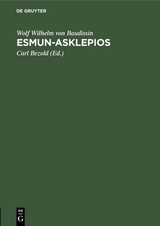 Produktbild: Esmun-Asklepios