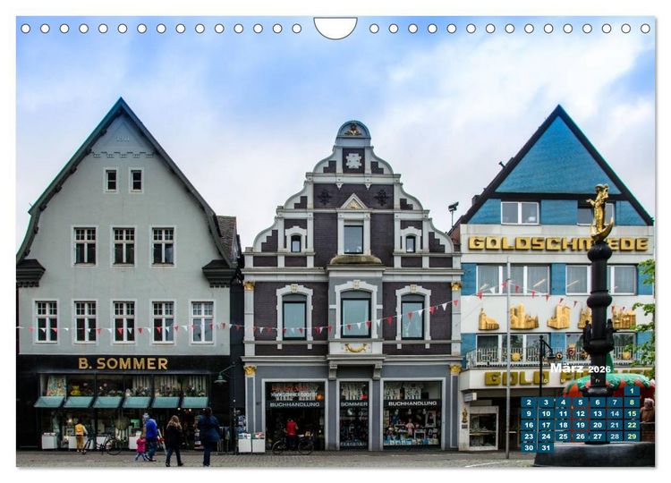 Produktbild: Ahlen eine liebensw&uuml;rdige Stadt im M&uuml;nsterland (Wandkalender 2026 DIN A4 quer), CALVENDO Monatskalender