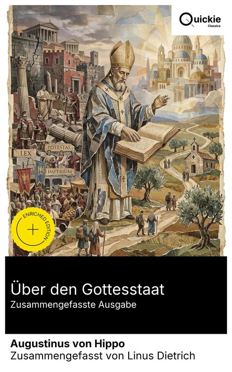 Produktbild: &Uuml;ber den Gottesstaat (Zusammengefasste Ausgabe)