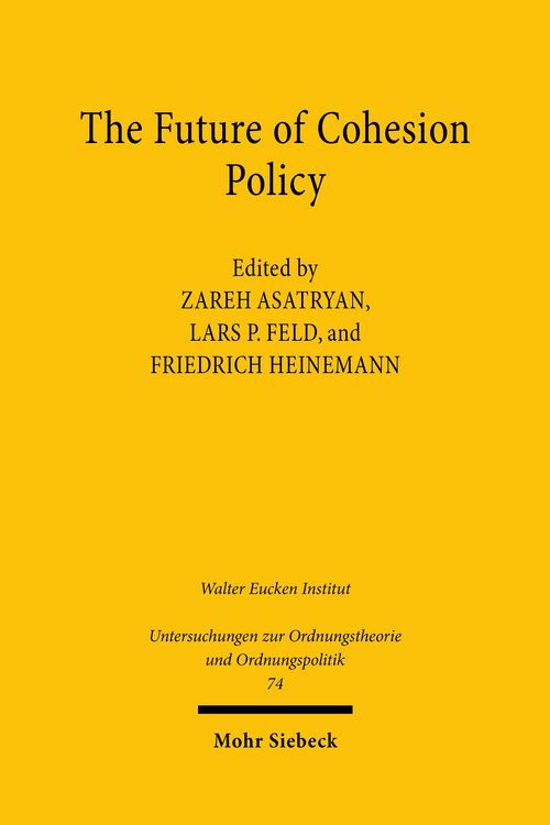 Produktbild: The Future of Cohesion Policy