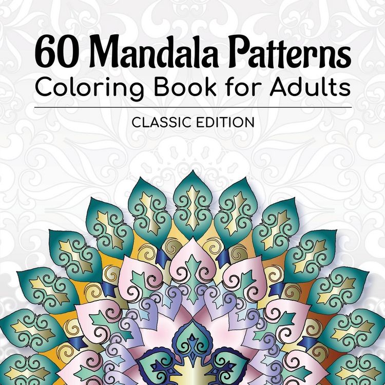 Produktbild: 60 Mandala Patterns Coloring Book for Adults
