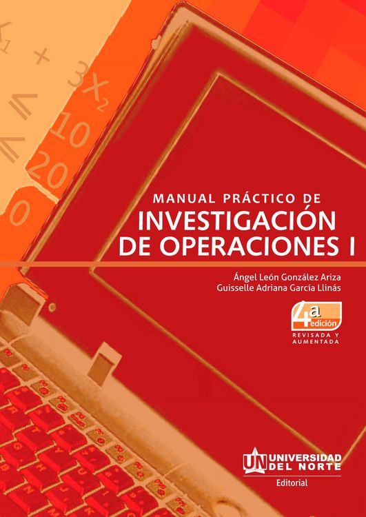 Produktbild: Manual pr&aacute;ctico de investigaci&oacute;n de operaciones I. 4ed