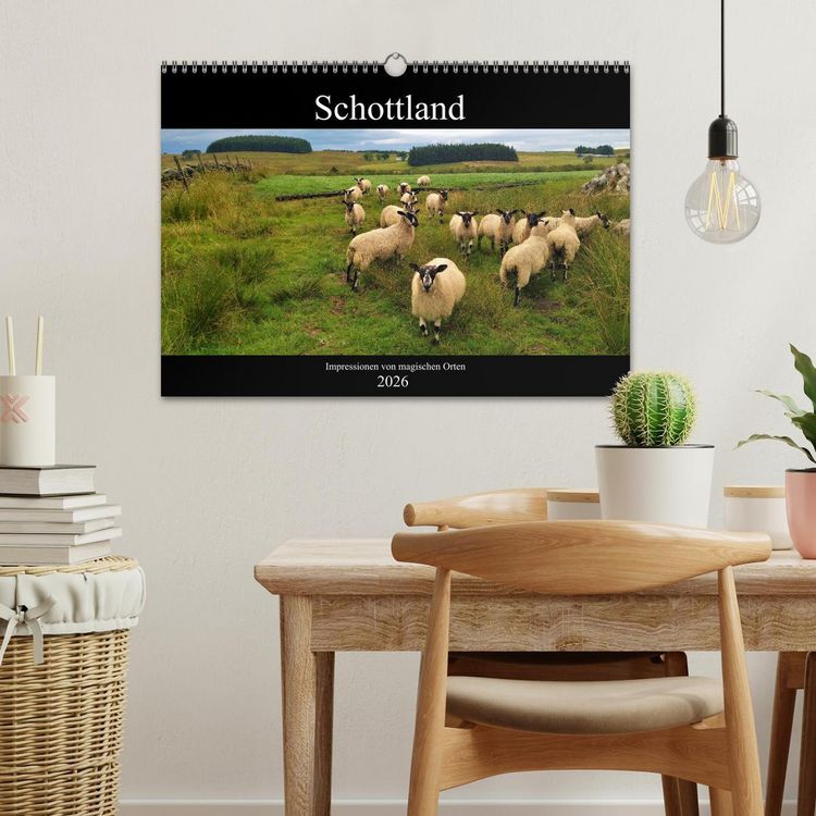 Produktbild: Schottland - Impressionen von magischen Orten (Wandkalender 2026 DIN A3 quer), CALVENDO Monatskalender