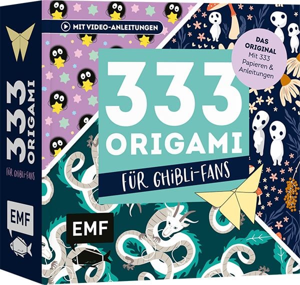 Produktbild: 333 Origami &ndash; F&uuml;r Ghibli-Fans &ndash; Niedliche Papiere falten