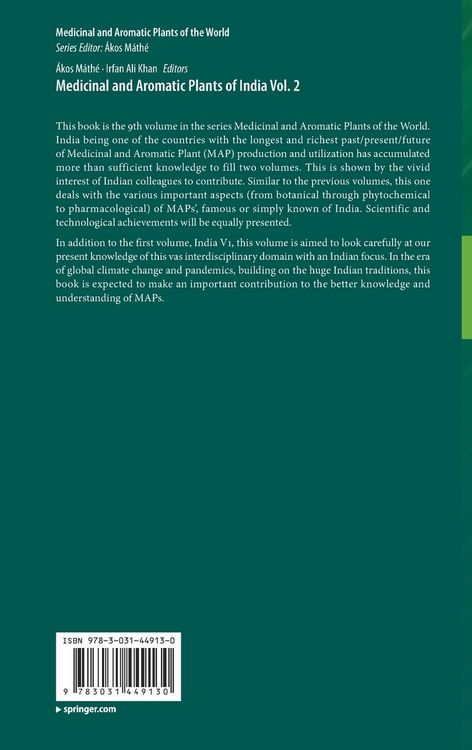 Produktbild: Medicinal and Aromatic Plants of India Vol. 2